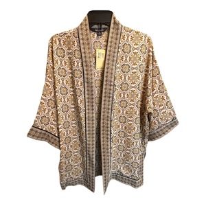 Max Edition Print Crepe Kimono